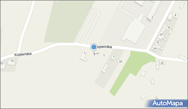 Mstów, Kopernika Mikołaja, 5, mapa Mstów