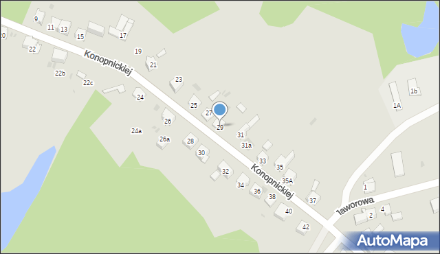 Mysłowice, Konopnickiej Marii, 29, mapa Mysłowice