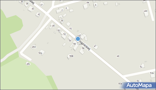 Mysłowice, Konopnickiej Marii, 56A, mapa Mysłowice