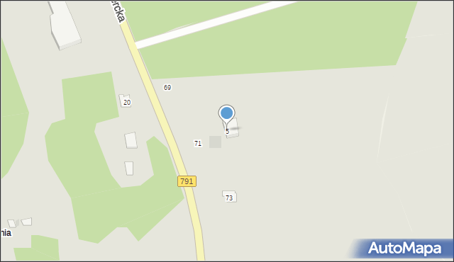 Myszków, Kopalnia, 5, mapa Myszków