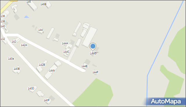 Myszków, Kościuszki Tadeusza, gen., 144G, mapa Myszków