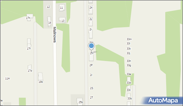 Nadma, Kozia Góra, 2N, mapa Nadma