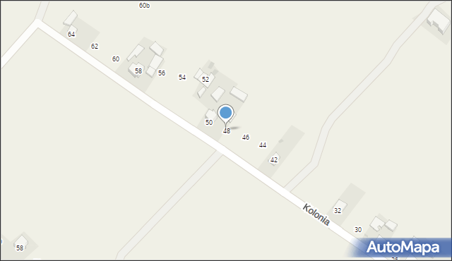 Narama, Kolonia, 48, mapa Narama