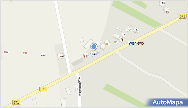 Nasielsk, Kolejowa, 84B, mapa Nasielsk