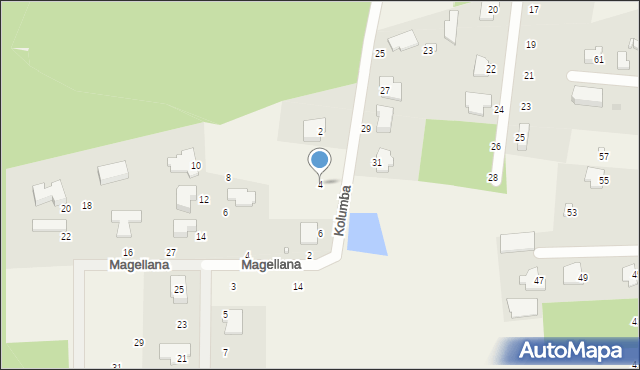 Niemcz, Kolumba Krzysztofa, 4, mapa Niemcz