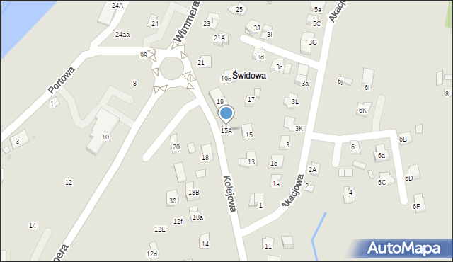 Niepołomice, Kolejowa, 15A, mapa Niepołomice