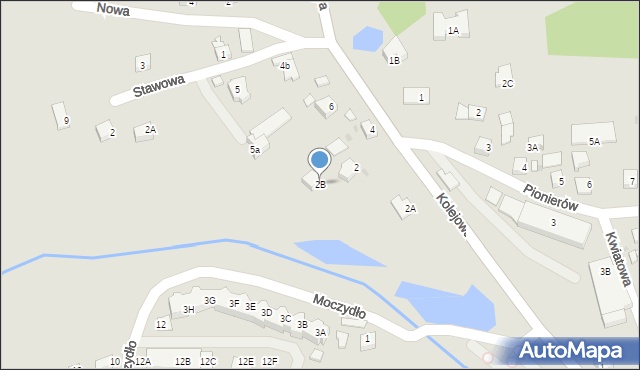 Niepołomice, Kolejowa, 2B, mapa Niepołomice