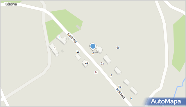 Nowa Ruda, Kołowa, 6, mapa Nowa Ruda