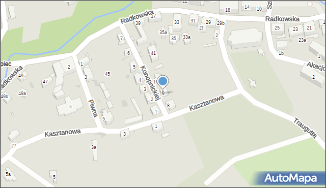 Nowa Ruda, Konopnickiej Marii, 9, mapa Nowa Ruda