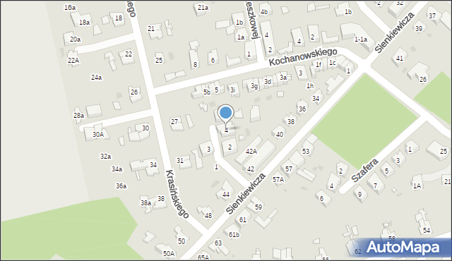 Nowa Sól, Konopnickiej Marii, 4, mapa Nowa Sól