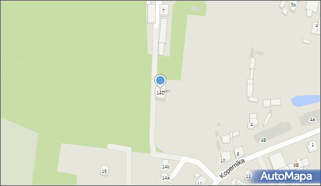 Nowe Miasto Lubawskie, Kopernika Mikołaja, 14D, mapa Nowe Miasto Lubawskie