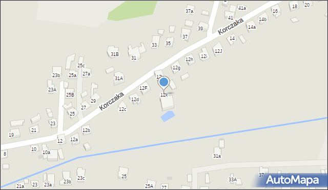 Nowe Miasto Lubawskie, Korczaka Janusza, 12k, mapa Nowe Miasto Lubawskie