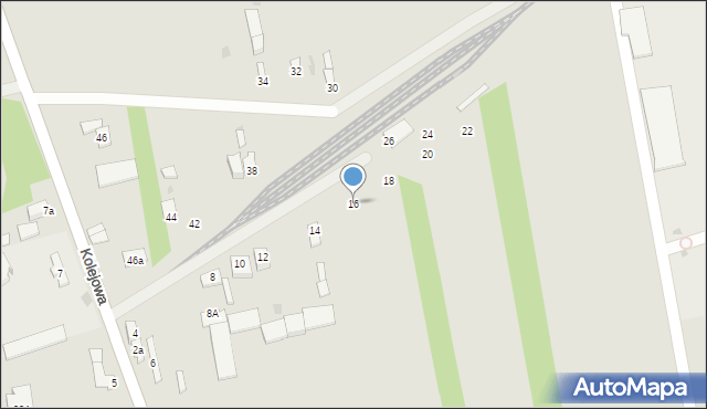 Nowe Miasto nad Pilicą, Kolejowa, 16, mapa Nowe Miasto nad Pilicą