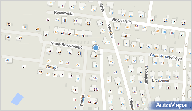 Nowogard, Kosynierów, 18, mapa Nowogard