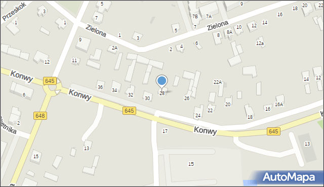 Nowogród, Konwy Stacha, 28, mapa Nowogród