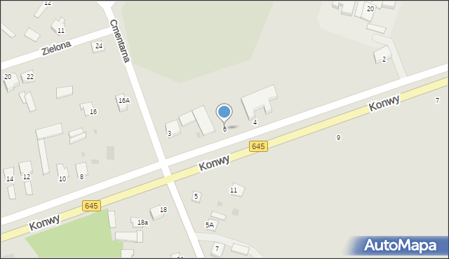 Nowogród, Konwy Stacha, 6, mapa Nowogród