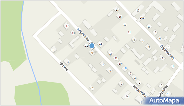 Nowy Dwór, Kopernika Mikołaja, 9, mapa Nowy Dwór