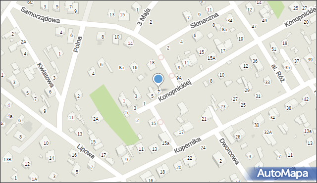 Nowy Dwór Mazowiecki, Konopnickiej Marii, 7, mapa Nowy Dwór Mazowiecki