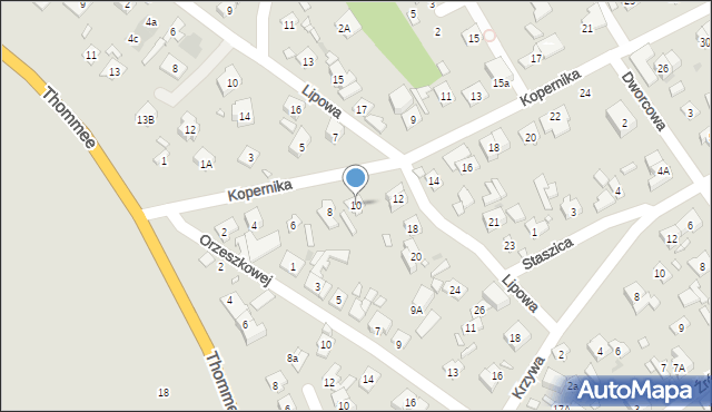 Nowy Dwór Mazowiecki, Kopernika Mikołaja, 10, mapa Nowy Dwór Mazowiecki