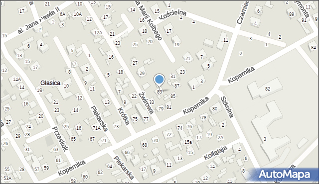 Nowy Dwór Mazowiecki, Kopernika Mikołaja, 83, mapa Nowy Dwór Mazowiecki