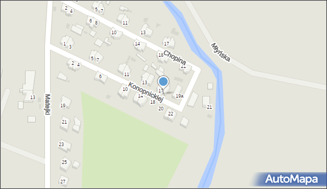 Nowy Staw, Konopnickiej Marii, 19, mapa Nowy Staw