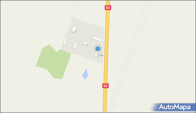 Nur, Kolonie Zachodnie, 1, mapa Nur