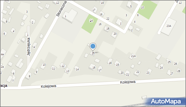 Nurzec-Stacja, Kolejowa, 15, mapa Nurzec-Stacja