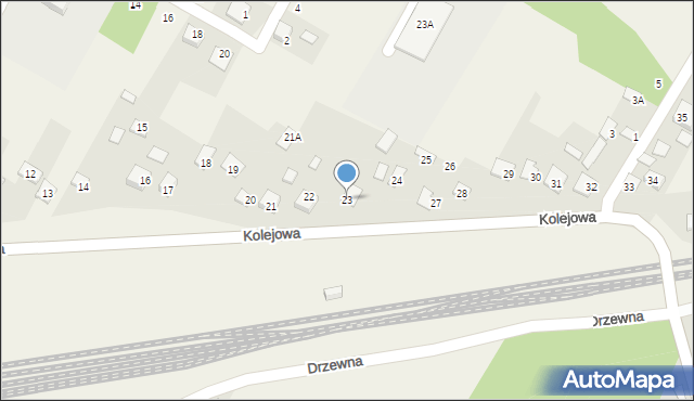 Nurzec-Stacja, Kolejowa, 23, mapa Nurzec-Stacja