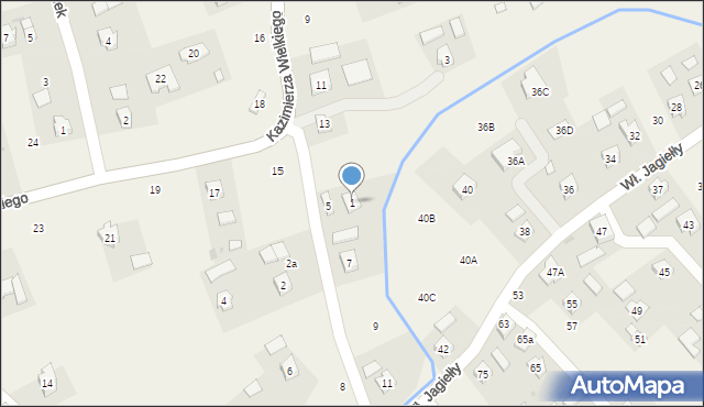 Odrzykoń, Konopnickiej Marii, 1, mapa Odrzykoń