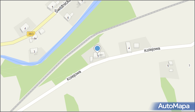Olszyniec, Kolejowa, 3, mapa Olszyniec