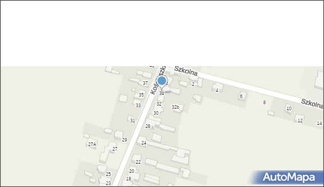 Opatów, Kościuszki Tadeusza, gen., 34, mapa Opatów