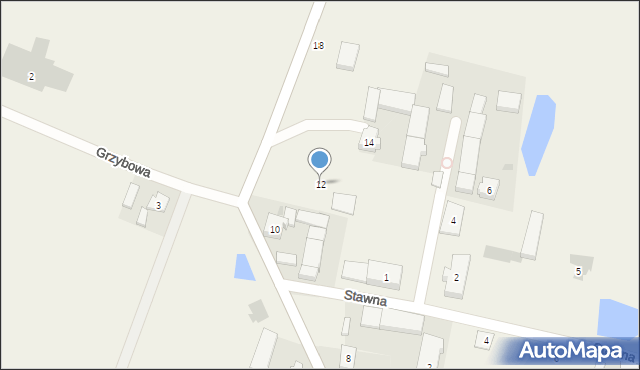 Orpiszew, Koźmińska, 12, mapa Orpiszew