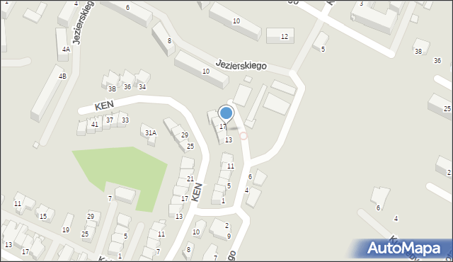 Ostrołęka, Konarskiego Stanisława, ks., 15, mapa Ostrołęka