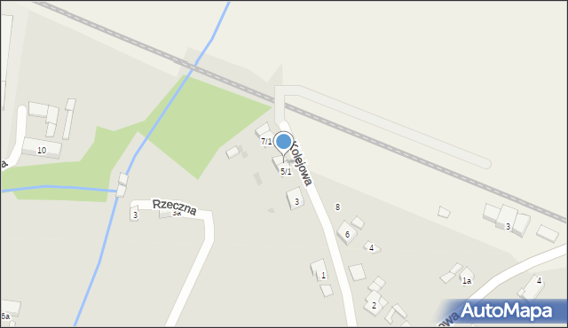 Ostroróg, Kolejowa, 5/2, mapa Ostroróg