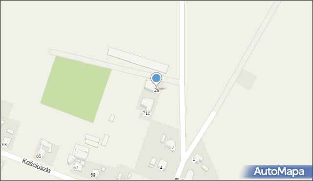 Otmice, Kopernika Mikołaja, 2a, mapa Otmice