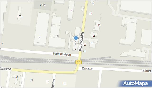 Ożarów Mazowiecki, Konotopska, 8, mapa Ożarów Mazowiecki