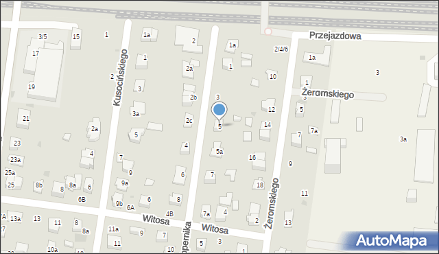Ożarów Mazowiecki, Kopernika Mikołaja, 5, mapa Ożarów Mazowiecki