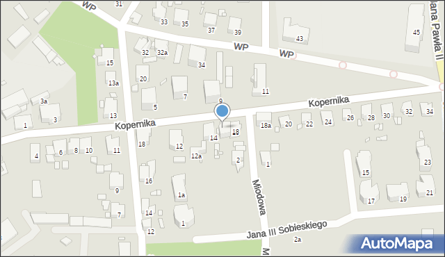 Paczków, Kopernika Mikołaja, 16, mapa Paczków