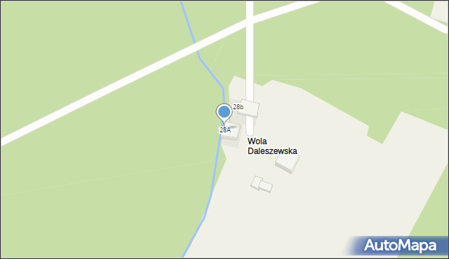 Paradyż, Konecka, 28A, mapa Paradyż