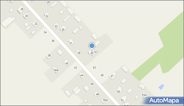 Parczew, Kościuszki Tadeusza, gen., 41, mapa Parczew