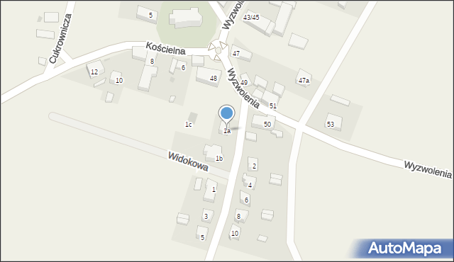 Pastuchów, Kolejowa, 1a, mapa Pastuchów