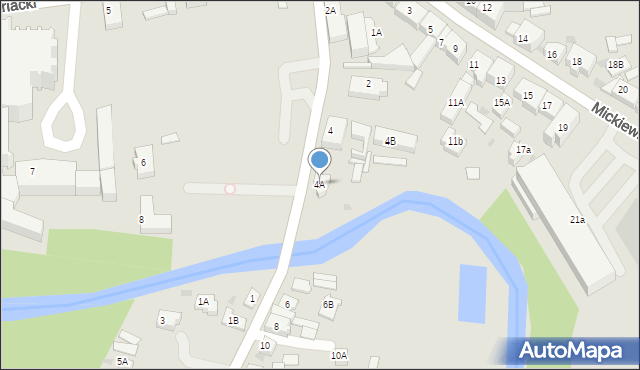 Pelplin, Kościuszki Tadeusza, gen., 4A, mapa Pelplin