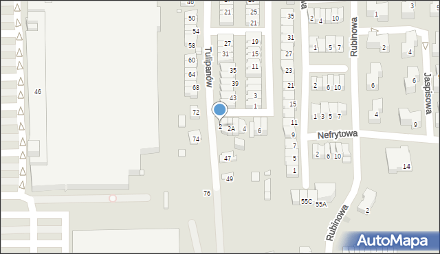 Piaseczno, Konwalii, 2, mapa Piaseczno