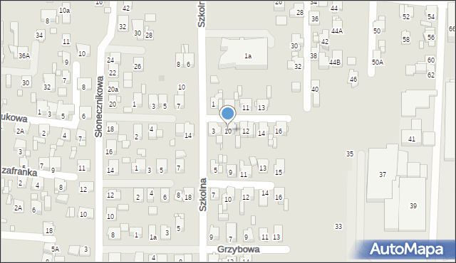 Piekary Śląskie, Konopnickiej Marii, 10, mapa Piekary Śląskie