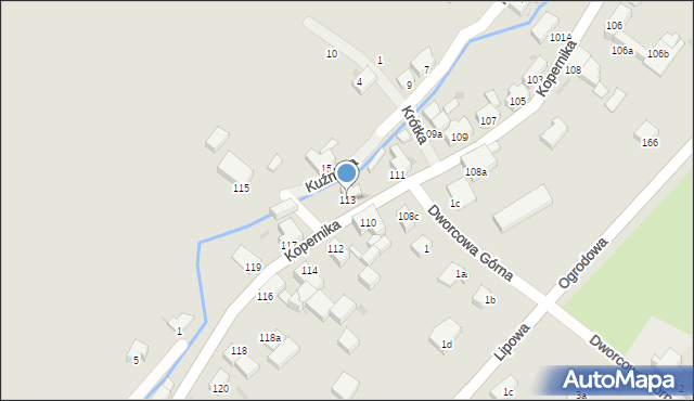 Pieszyce, Kopernika Mikołaja, 113, mapa Pieszyce