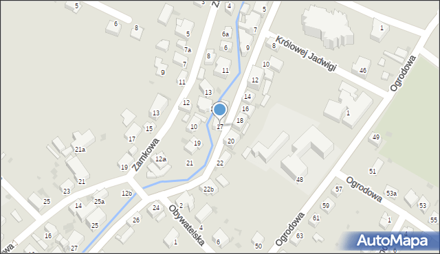 Pieszyce, Kopernika Mikołaja, 17, mapa Pieszyce