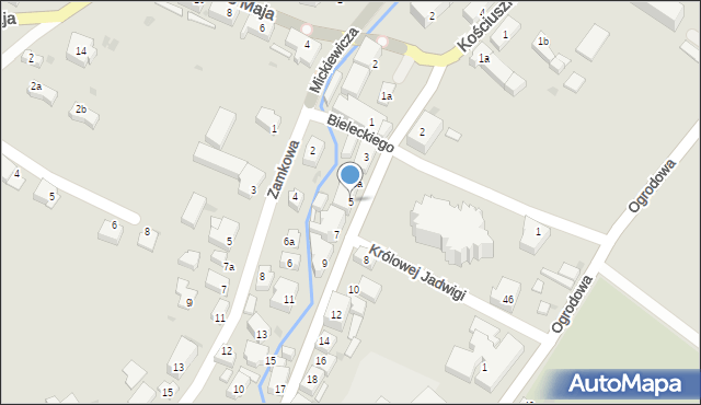 Pieszyce, Kopernika Mikołaja, 5, mapa Pieszyce