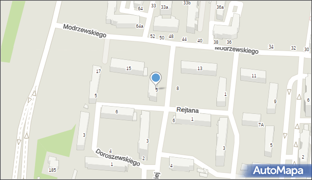 Piotrków Trybunalski, Konopnickiej Marii, 5, mapa Piotrków Trybunalski