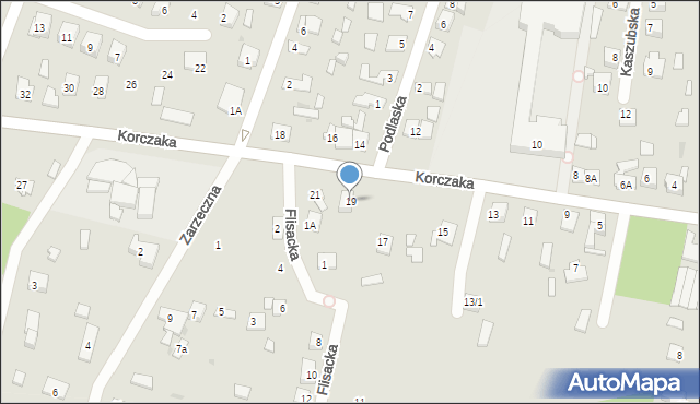 Płock, Korczaka Janusza, 19, mapa Płock