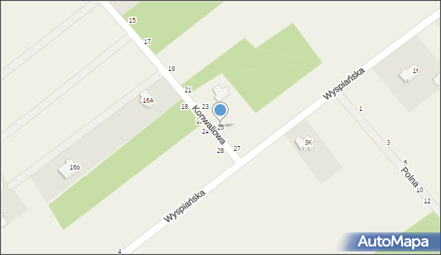 Podrudzie, Konwaliowa, 25, mapa Podrudzie